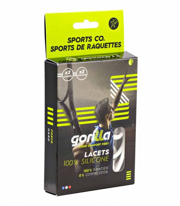Lacets pour les sports collectifs et raquettes