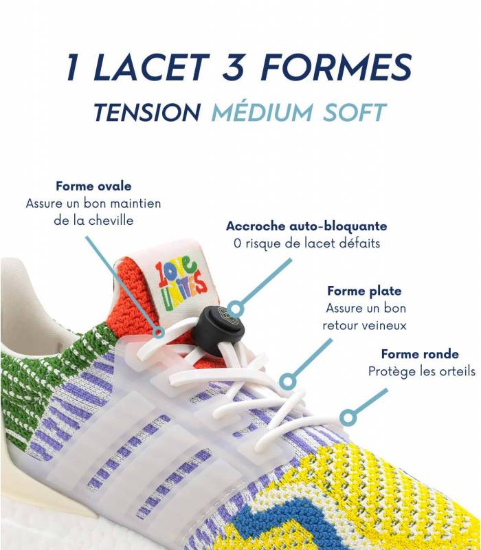 Lacets multisports pour Enfants